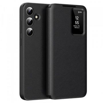 Husa pentru Samsung Galaxy S24 FE S721 Techsuit SmartView (Negru)