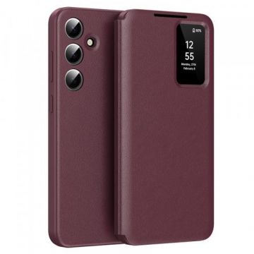 Husa pentru Samsung Galaxy S24 FE S721 Techsuit SmartView (Rosu)