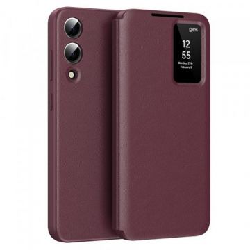 Husa pentru Samsung Galaxy S25 Edge S937 Techsuit SmartView (Rosu)