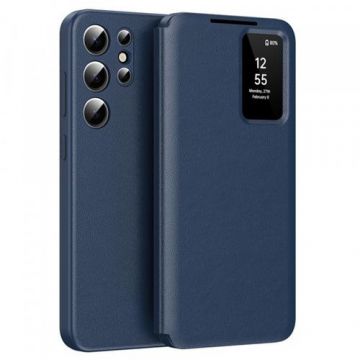Husa pentru Samsung Galaxy S25 Ultra S938 Techsuit SmartView (Albastru)