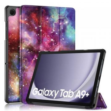Husa pentru Samsung Galaxy Tab A9+ Techsuit FoldPro Galaxy (Multicolor)