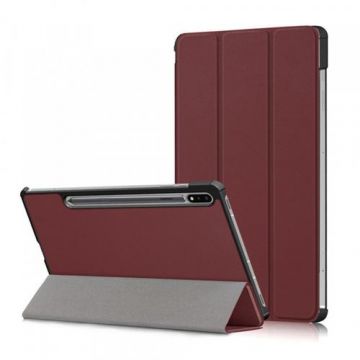 Husa pentru Samsung Galaxy Tab S8+ / Tab S7 FE / Tab S7+ Techsuit FoldPro (Visiniu)