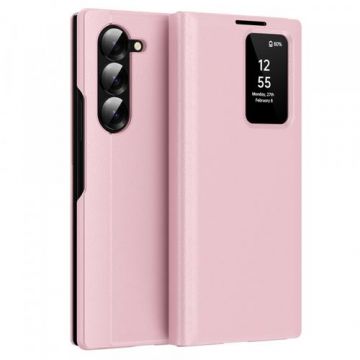 Husa pentru Samsung Galaxy Z Fold5 F946 Techsuit SmartView (Roz)