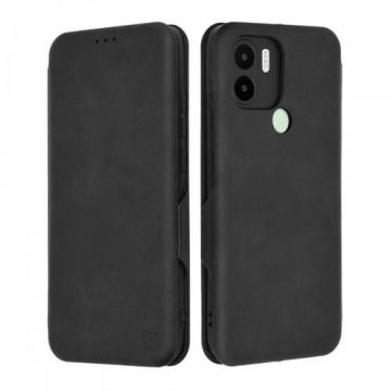 Husa pentru Xiaomi Redmi A2+ / A1+, Techsuit, Safe Wallet Plus (Negru)