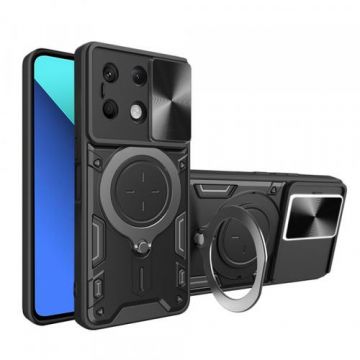 Husa pentru Xiaomi Redmi Note 13 4G, Techsuit, CamGuard Pro (Negru)