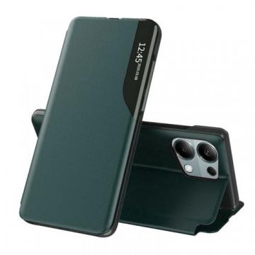 Husa pentru Xiaomi Redmi Note 13 Pro 4G / Poco M6 Pro 4G, Techsuit, eFold, Verde
