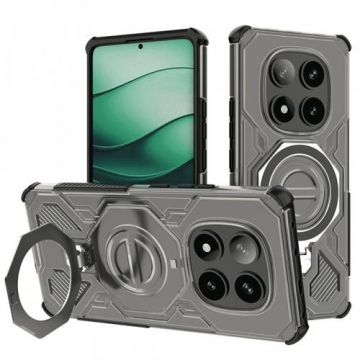 Husa pentru Xiaomi Redmi Note 14 Pro+ 5G Techsuit Carbon Shield Pro (Gri)