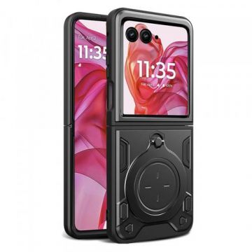 Husa Techsuit CamGuard Pro pentru Motorola Razr 50 Ultra, Neagra
