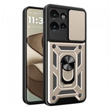 Husa Techsuit CamShield pentru Motorola Edge 50 Fusion, Auriu