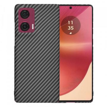 Husa Techsuit Carbonite FiberShell pentru Motorola Edge 50 Fusion, Neagra