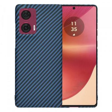 Husa Techsuit Carbonite FiberShell pentru Motorola Edge 50 Fusion, Turcoaz