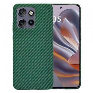 Husa Techsuit Carbonite FiberShell pentru Motorola Edge 50 Neo, Verde