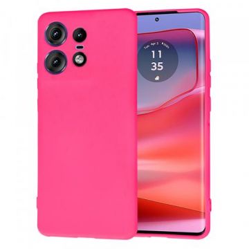 Husa Techsuit SoftFlex pentru Motorola Edge 50 Pro,  Roz