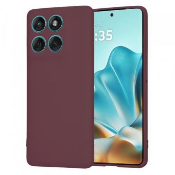 Husa Techsuit SoftFlex pentru Motorola Edge 60 Fusion / Edge 60, Visiniu