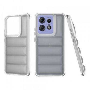 Husa Techsuit Wave Shield pentru Motorola Edge 50 Pro, Neagra