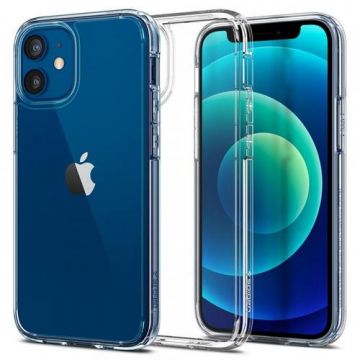 Husa pentru Apple iPhone 12 / 12 Pro, Spigen, Ultra Hybrid, Transparenta