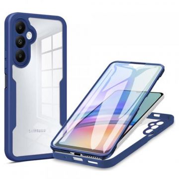 Husa pentru Samsung Galaxy A25 A256, Techsuit, ColorVerse 360, Albastra