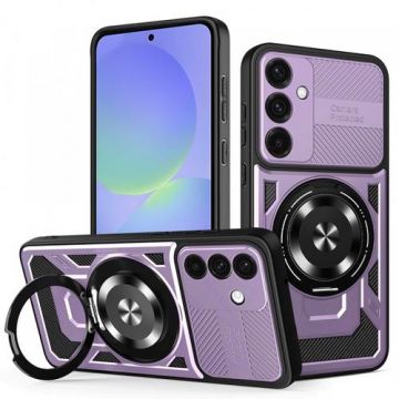 Husa pentru Samsung Galaxy A56 A566 / A36 A366 Techsuit RuggedCam (Mov/Negru)