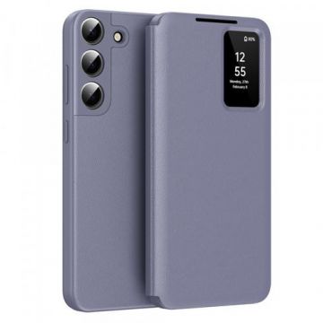 Husa pentru Samsung Galaxy S22 5G S901, Techsuit, SmartView, Mov