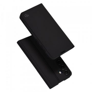 Husa pentru Samsung Galaxy S25 S931, Techsuit, Magskin Book, Neagra