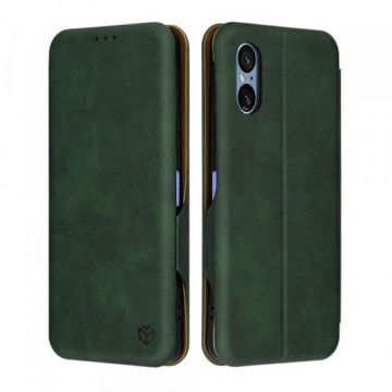 Husa pentru Sony Xperia 5 VI, Techsuit, Safe Wallet Plus, Verde