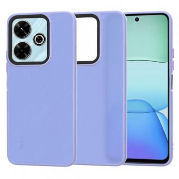 Husa pentru Xiaomi Poco M6 4G / Redmi 13, Techsuit, HaloFrost, Mov Deschis