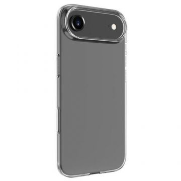 Husa Protectie Spate Lemontti LEMHSIXVIIAT, Silicon, pentru iPhone 17 Air (Transparent)