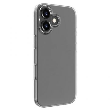 Husa Protectie Spate Lemontti LEMHSIXVIIT, Silicon, pentru iPhone 17 (Transparent)