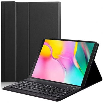 techsuit Husa cu Tastatura Techsuit CozyTab Case, pentru iPad Air 4 (2020), Air 5 (2022), Air 11 (2024), Neagra