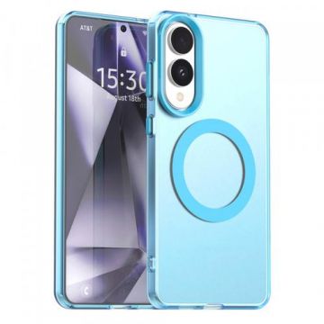 Husa MagSafe pentru Samsung Galaxy S25 Edge S937, Techsuit, CandyCase, Albastra