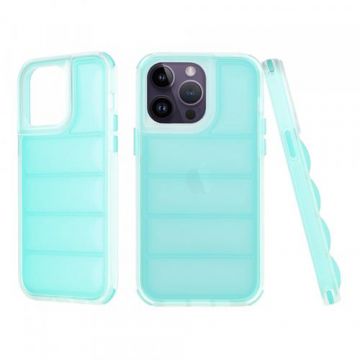 Husa pentru Apple iPhone 13 Pro Max, Techsuit, Wave Shield, Turcoaz