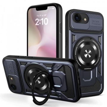 Husa pentru Apple iPhone 16e, Techsuit RuggedCam (Albastru)