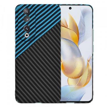 Husa pentru Honor 90, Techsuit, Carbonite FiberShell, Neagra Bleu