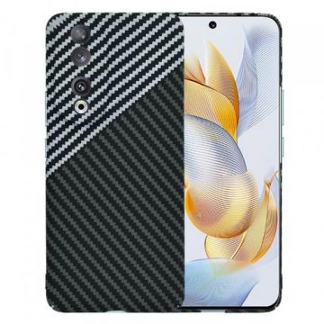 Husa pentru Honor 90, Techsuit, Carbonite FiberShell, Neagra Gri