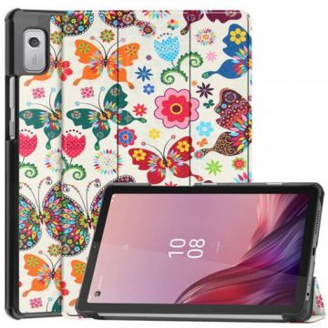 Husa pentru Lenovo Tab M9 Techsuit FoldPro Butterfly (Multicolor)