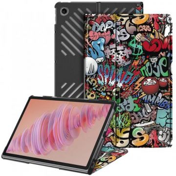 Husa pentru Lenovo Tab Plus 11.5inch, Techsuit, FoldPro Urban Vibe (Multicolor)