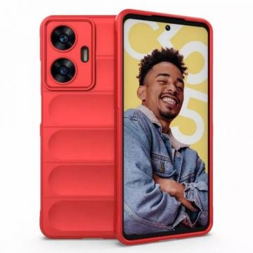 Husa pentru Motorola Moto E15 / G05, Techsuit Magic Shield (Rosu)