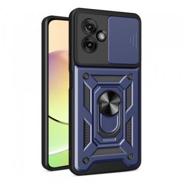 Husa pentru Motorola Moto G55, Techsuit, CamShield, Albastra