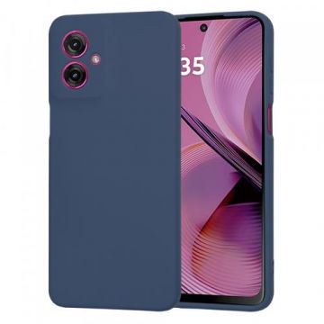 Husa pentru Motorola Moto G55, Techsuit, SoftFlex, Bleumarin