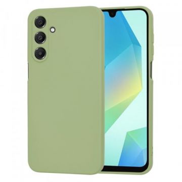 Husa pentru Samsung Galaxy A16 5G A166 / A16 4G A165, Techsuit, SoftFlex, Verde Inchis