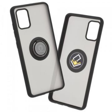 Husa pentru Samsung Galaxy A51 A515, Techsuit, Glinth, Neagra