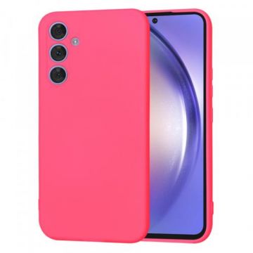 Husa pentru Samsung Galaxy A54 A546, Techsuit, SoftFlex, Roz Inchis