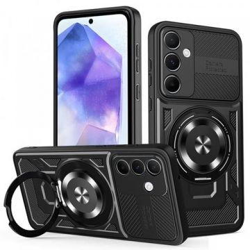 Husa pentru Samsung Galaxy A55 5G A556 Techsuit RuggedCam (Negru)