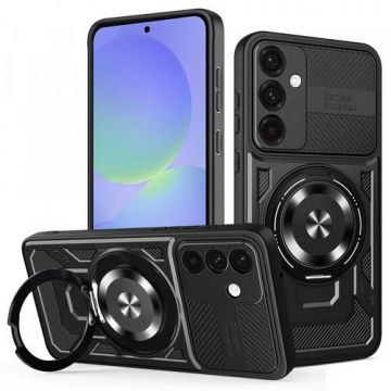 Husa pentru Samsung Galaxy A56 A566 / A36 A366 Techsuit RuggedCam (Negru)