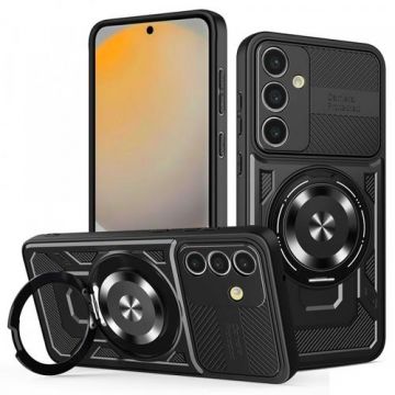 Husa pentru Samsung Galaxy S24 FE S721 Techsuit RuggedCam (Negru)