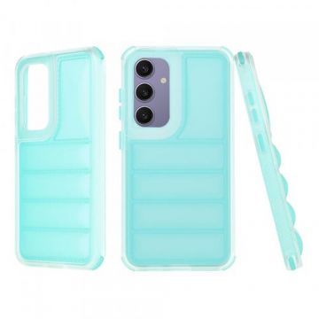 Husa pentru Samsung Galaxy S24+ S926, Techsuit, Wave Shield, Turcoaz
