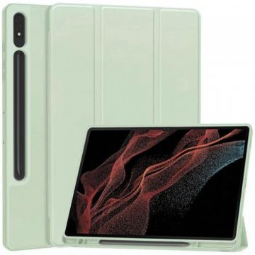 Husa pentru Samsung Galaxy Tab S8 Ultra Techsuit Flex Trifold (Verde)