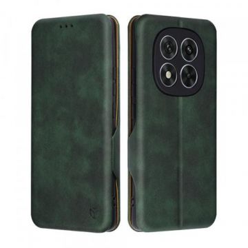 Husa pentru Xiaomi Poco X7 / Note 14 Pro 5G, Techsuit, Safe Wallet Plus (Verde)