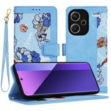 Husa pentru Xiaomi Redmi Note 13 Pro+, Techsuit, FlipCraft (Albastru)