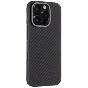 Husa Potectie Spate Tactical MagForce Aramid pentru iPhone 16 Pro Max (Negru) Husa Potectie Spate Tactical MagForce Aramid pentru iPhone 16 Pro Max (Negru)